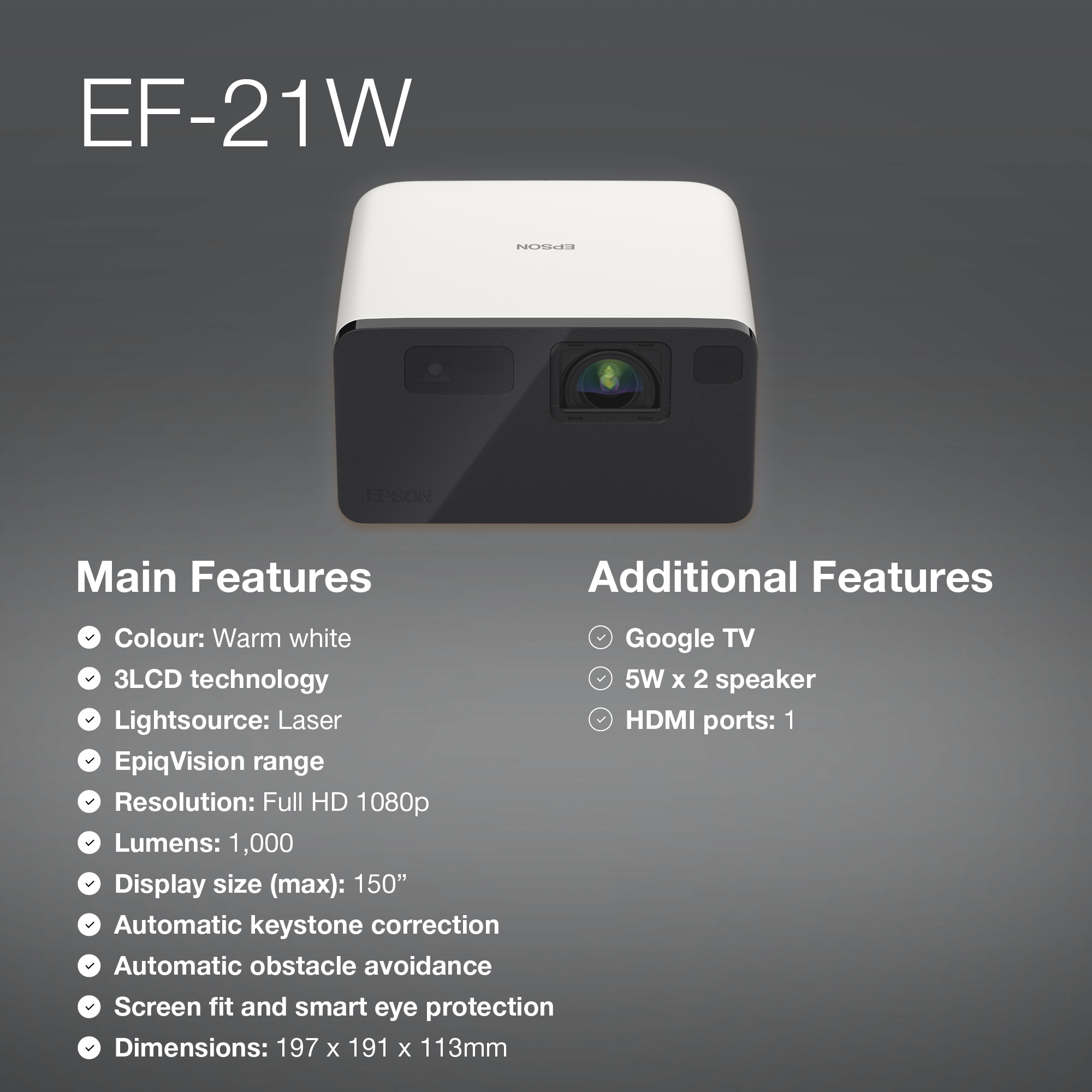 Epson EF-21W – image 9