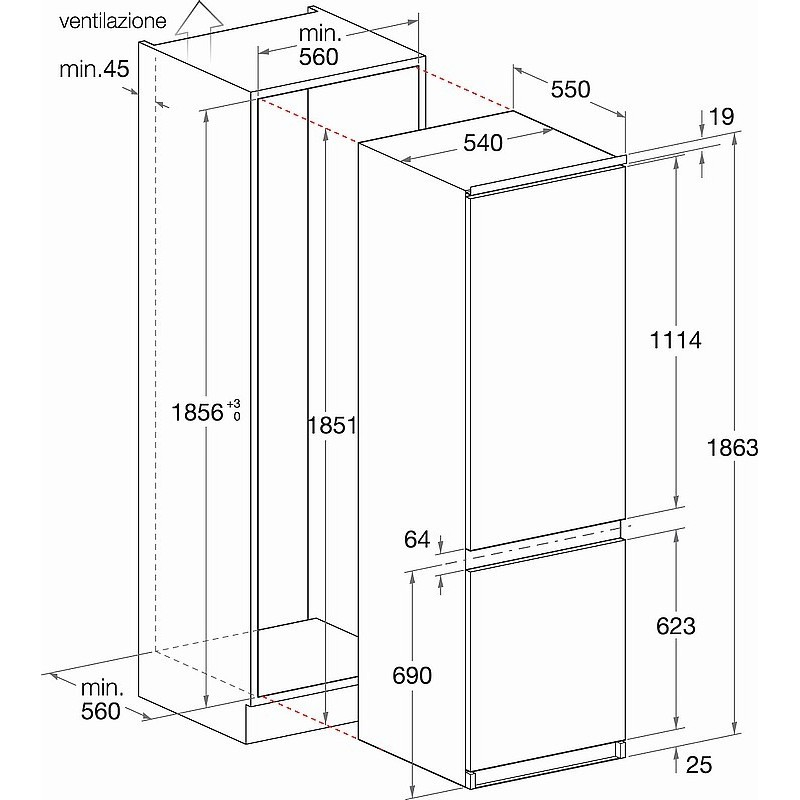 Hotpoint BCB 33 AA E S I – image 2