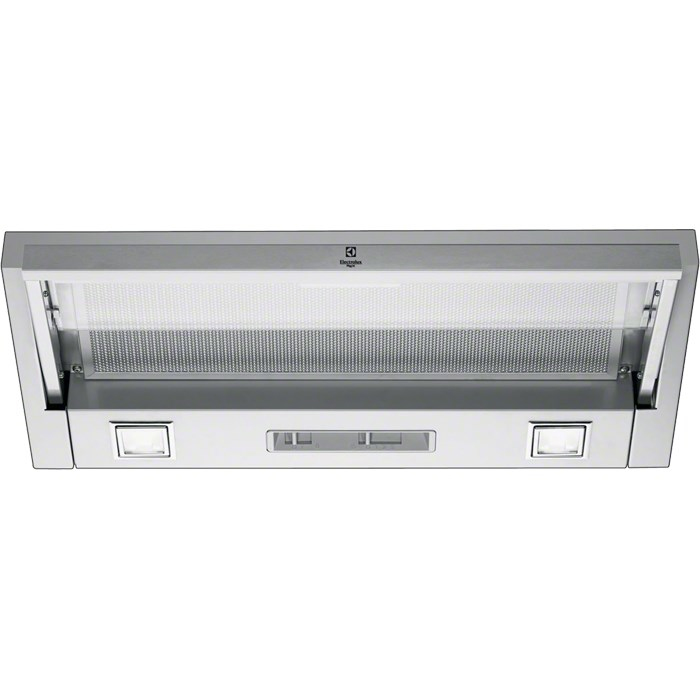 Electrolux CA6520IS cooker hood Semi built-in (pull out) Silver 410 m³/h