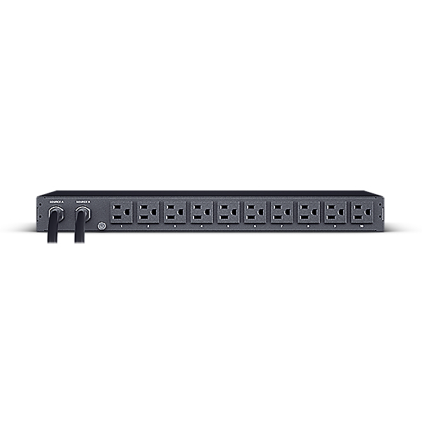 CyberPower PDU24001 power distribution unit (PDU) 10 AC outlet(s) 1U Black – image 3