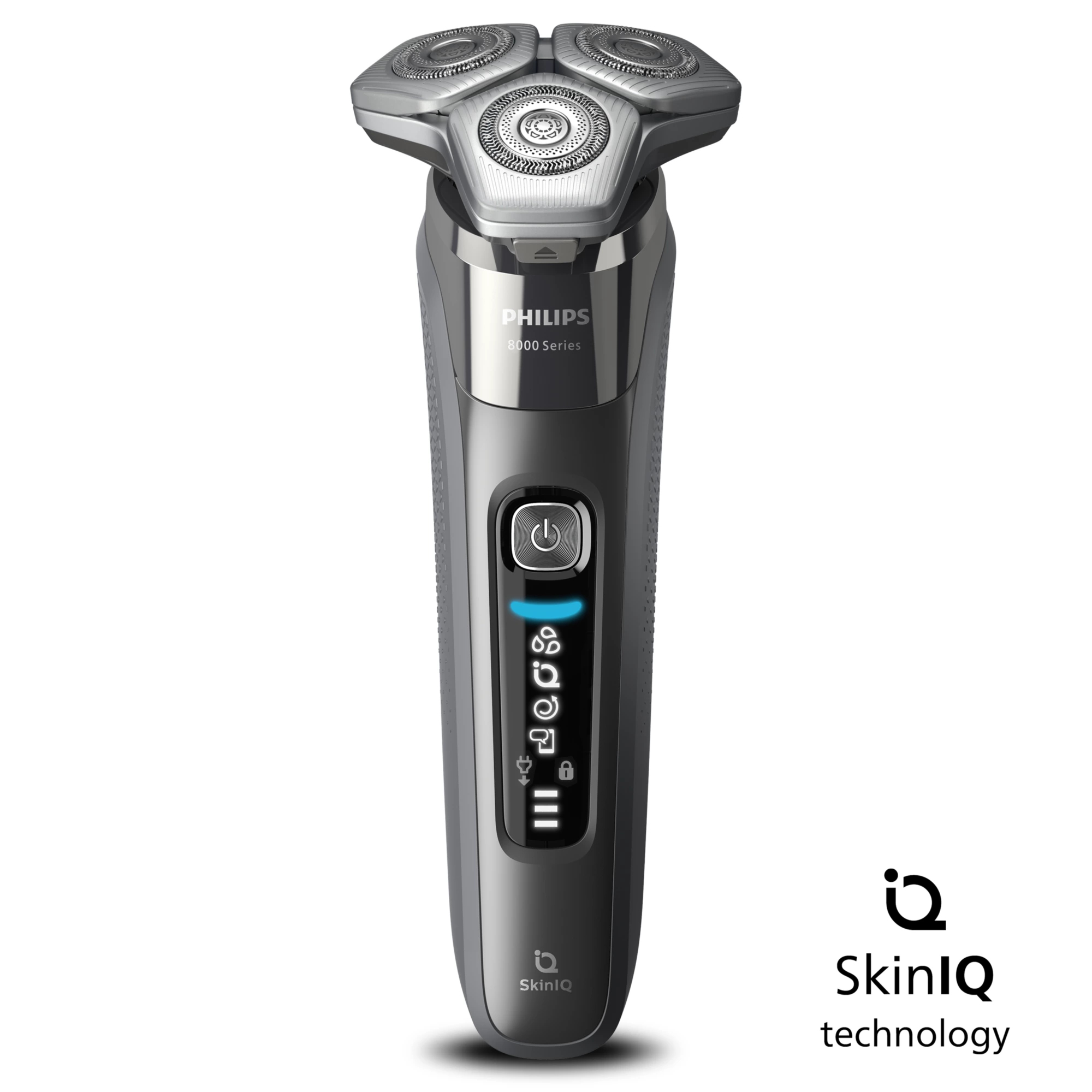 Philips SHAVER Series 8000 S8697/77 men's shaver Rotation shaver Trimmer Black, Chrome – image 2