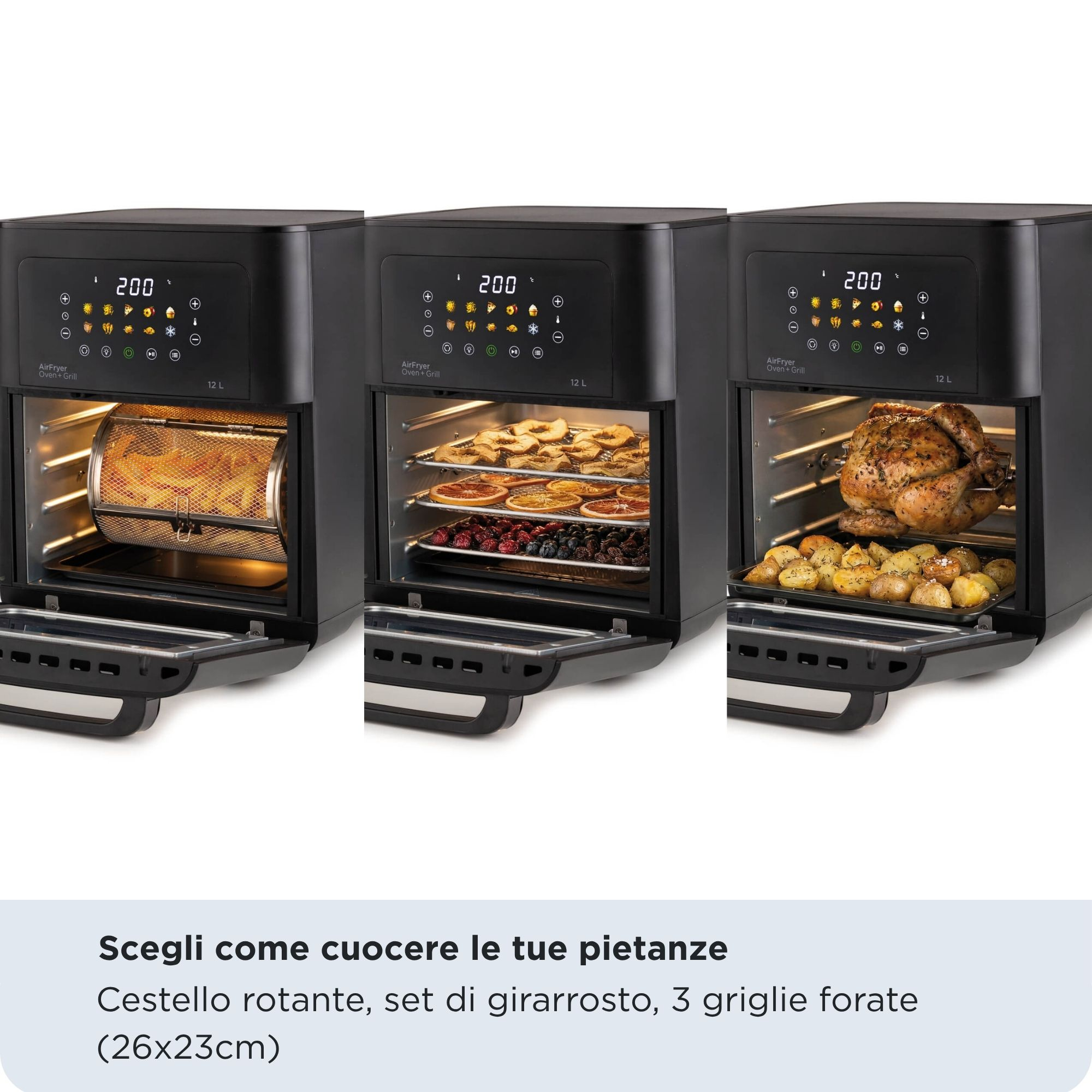 Ariete 4641 Air Fryer Oven + Grill, Air Fryer and Oven – image 6
