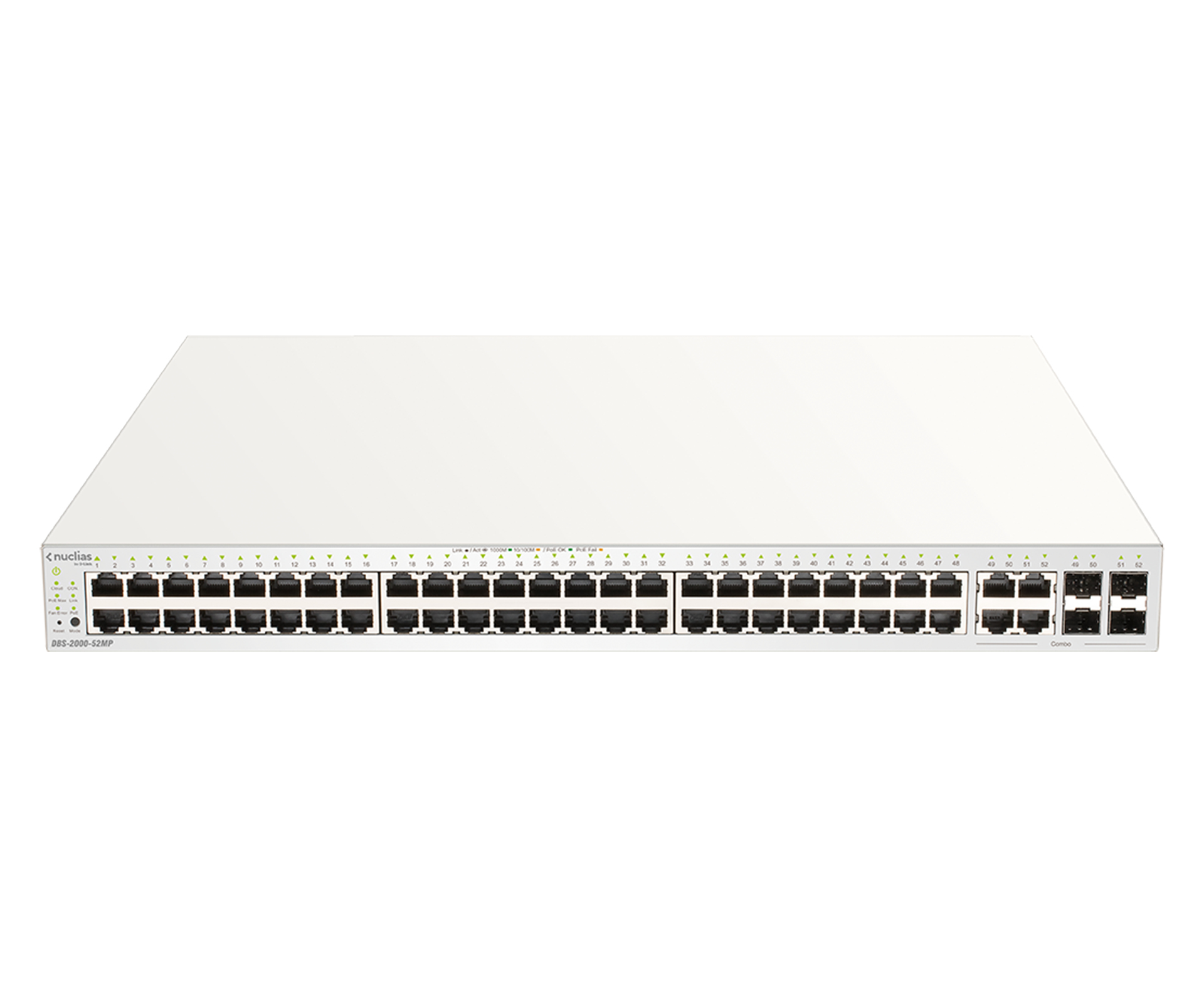 D-Link 52-Port Gigabit PoE+ Nuclias Smart Managed Switch including – image 3