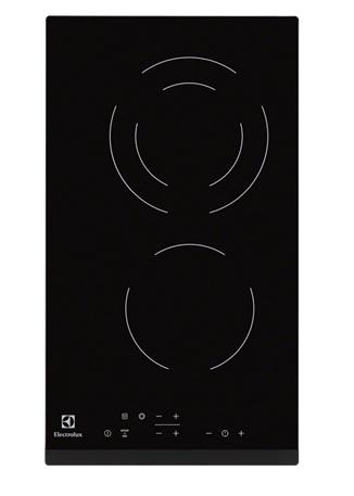 Electrolux EHF3320FOK hob Black Built-in Ceramic hob 2 zone(s)