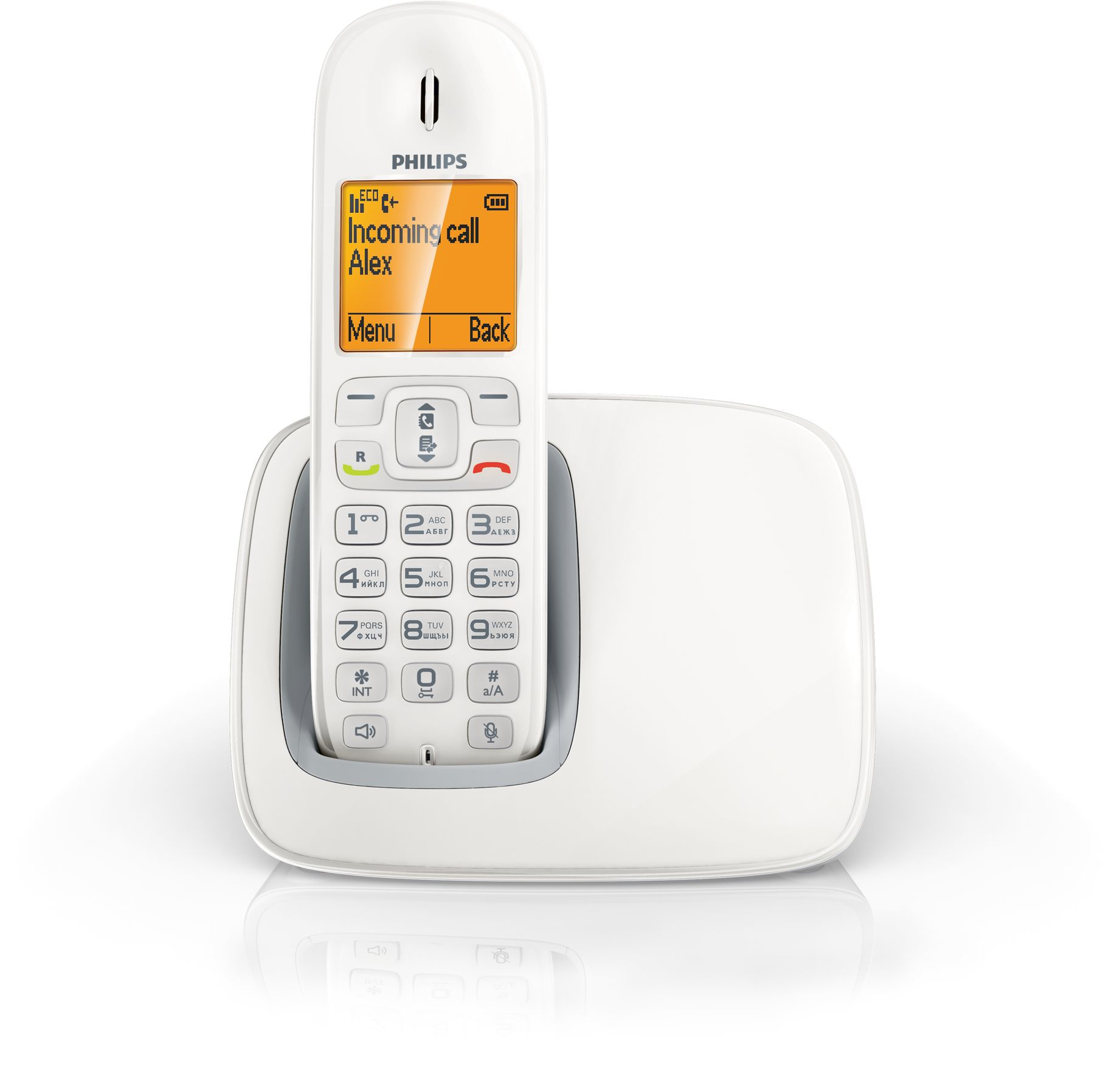 Philips BeNear CD2901W/51 telephone DECT telephone Caller ID White – image 2