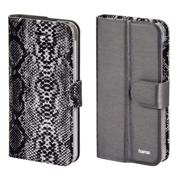 Hama Snake/Uni mobile phone case Folio Black, White – image 1