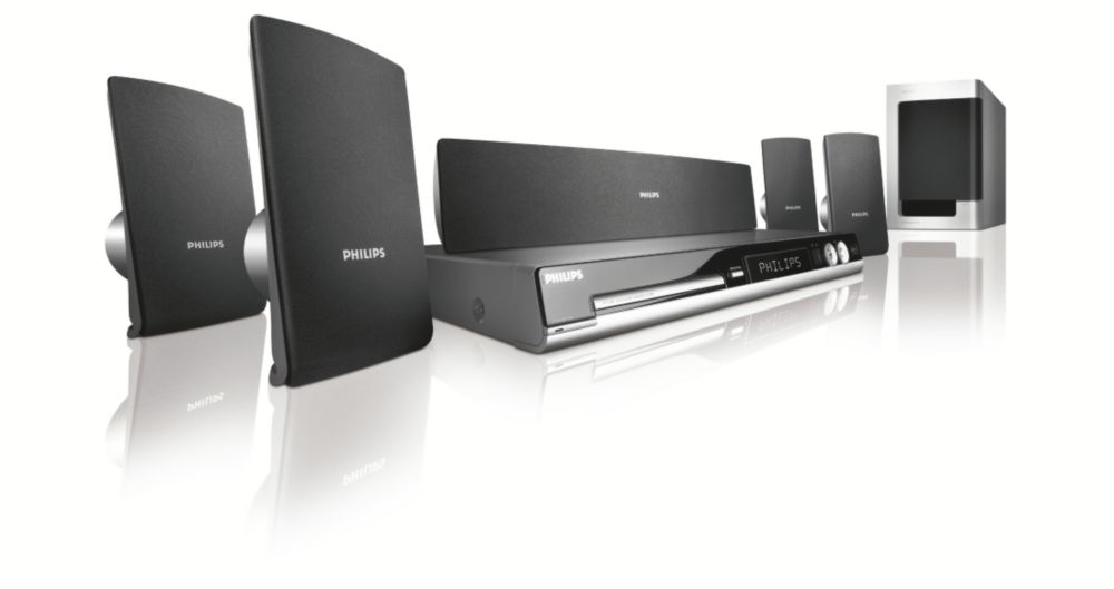 Philips HTS3450 DivX Ultra DVD Home Theater System – image 2