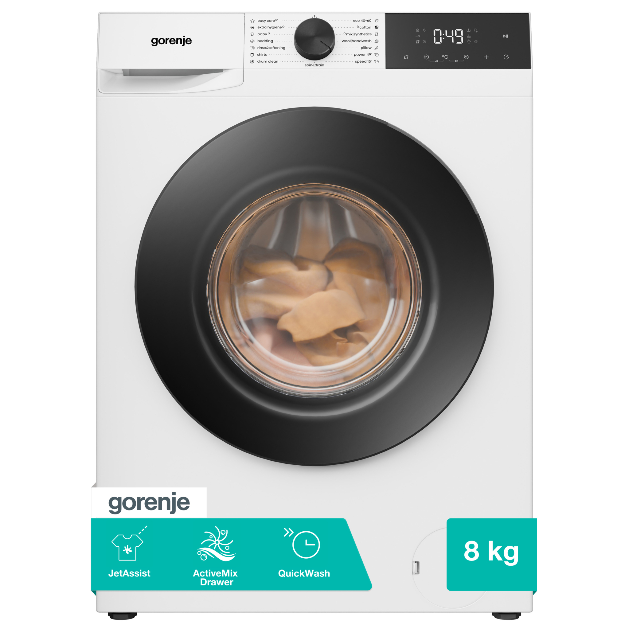 Gorenje WG2P84A32/UK — vue 1 sur 2
