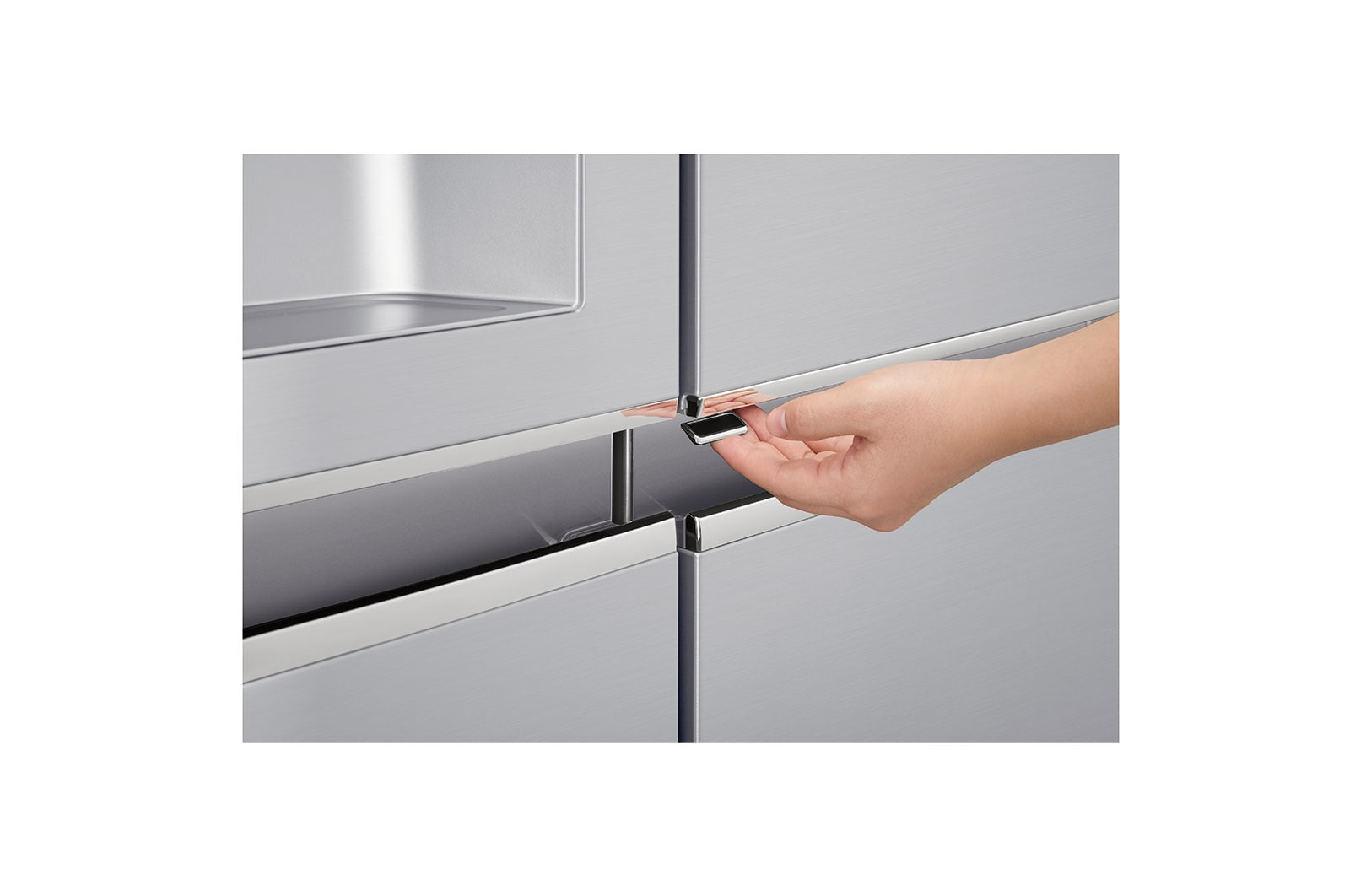 LG GSS6791SC side-by-side refrigerator Freestanding – image 6