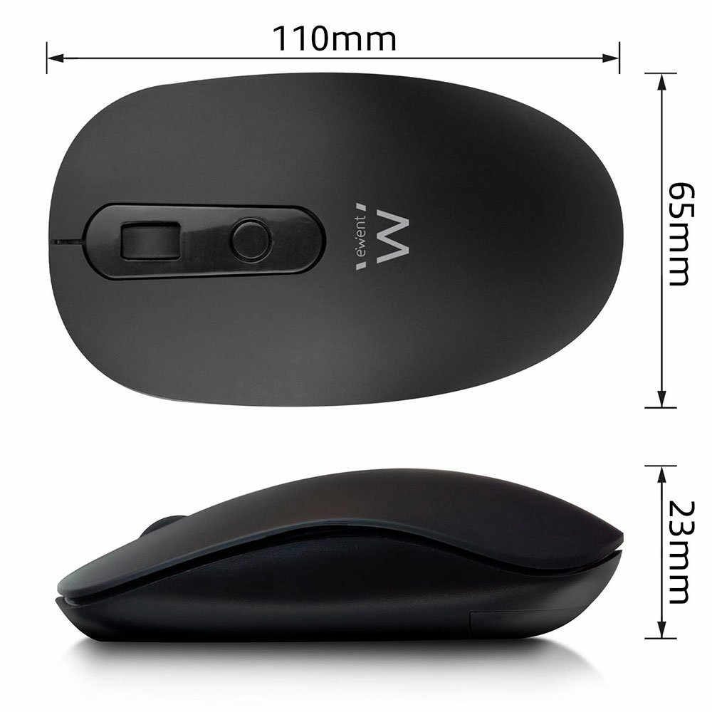 Ewent EW3222 mouse Office Ambidextrous RF Wireless Optical 1200 DPI – image 9