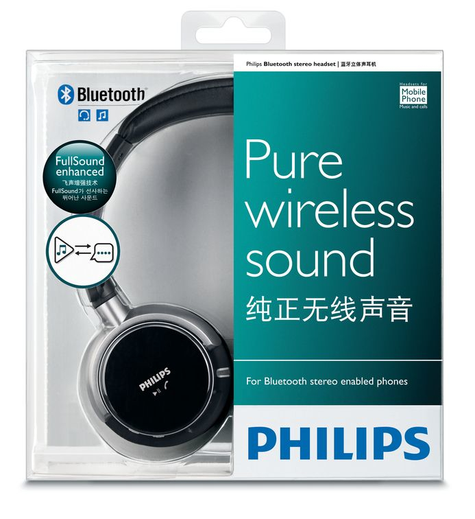 Philips SHB9000 Bluetooth stereo headset – image 2