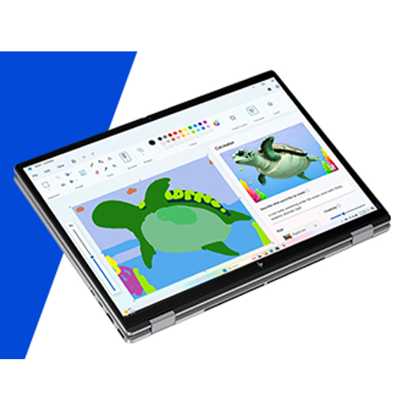 HP - Convertible 2 en 1 HP OmniBook X Flip 16-ar0001ns, Copilot+PC, Ryzen IA 7-350, 16GB, 1TB SSD, 16' OLED, W11. - imagen 26