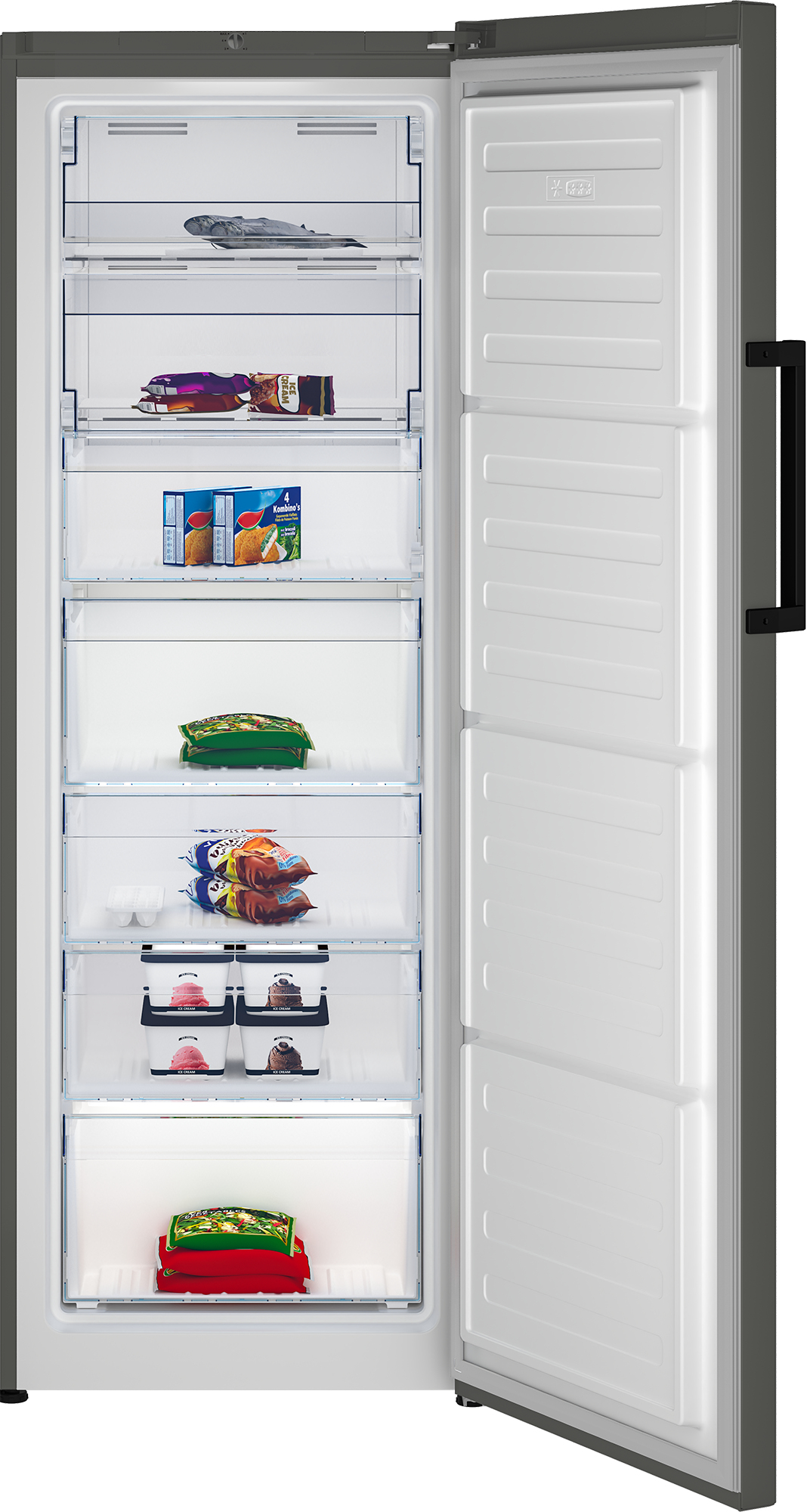 Beko RFNE290L41GN freezer Upright freezer Freestanding – image 3