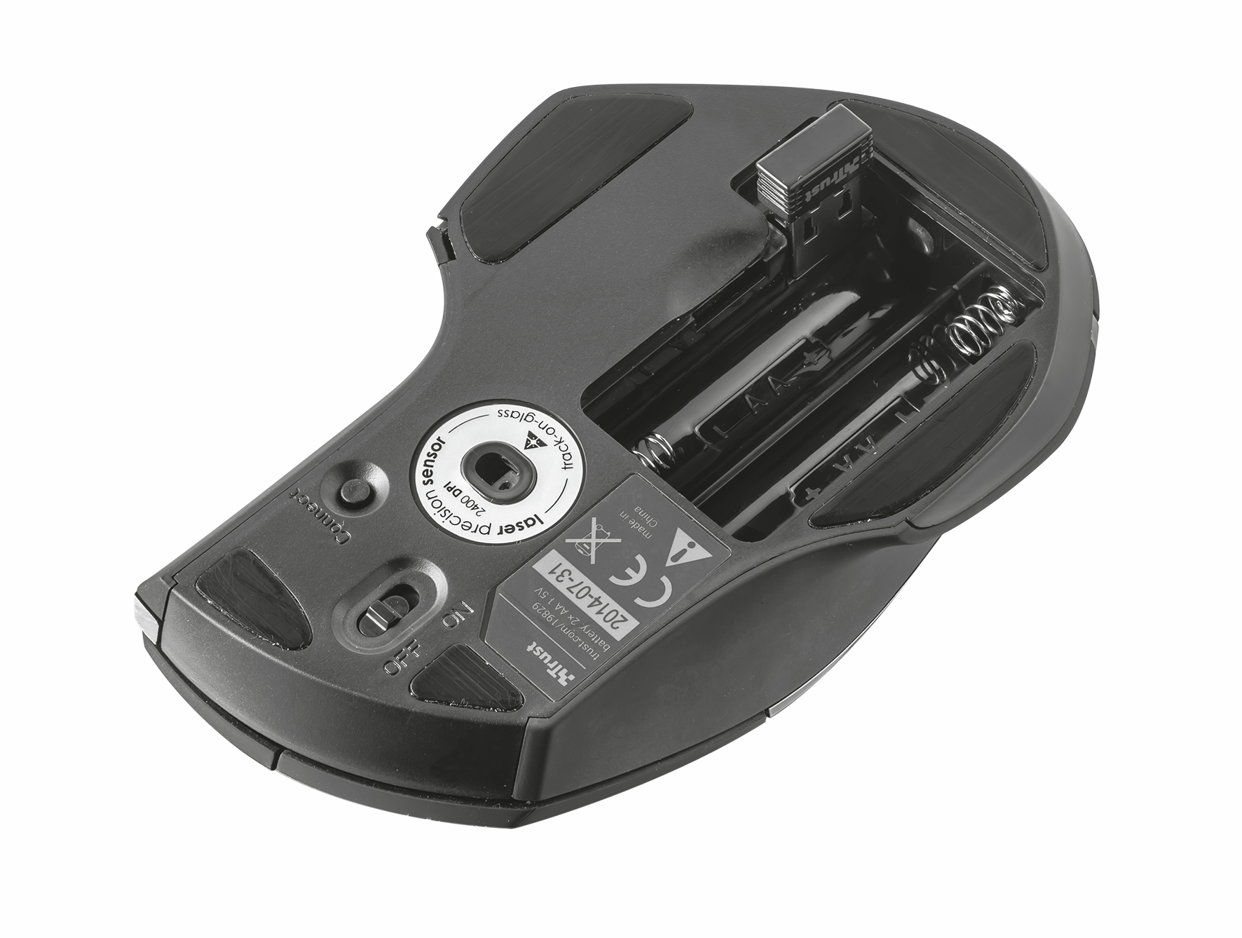 Trust Evo mouse Gaming RF Wireless Laser 2400 DPI – image 3