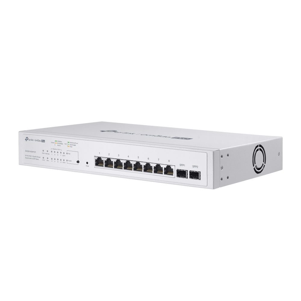 TP-Link Omada Pro 8-Port PoE+ Gigabit Smart Switch with 2 SFP Slots – image 2