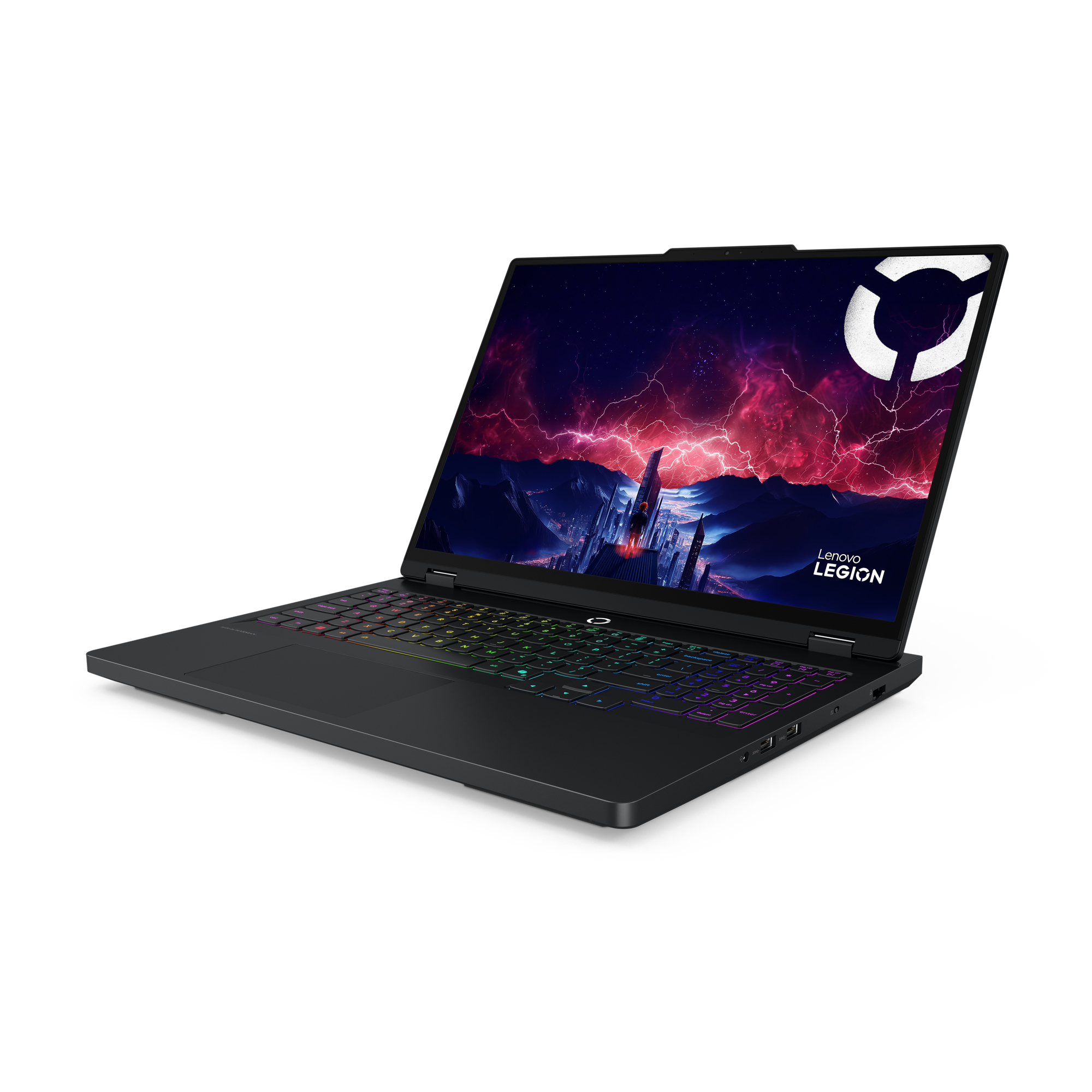 Portátil gaming - Lenovo Legion Pro 5 16ADR10, 16" WQXGA, AMD Ryzen™ 9 8940HX, 32GB RAM, 1TB SSD, GeForce RTX™ 5070, Sin sistema operativo, Negro - imagen 4