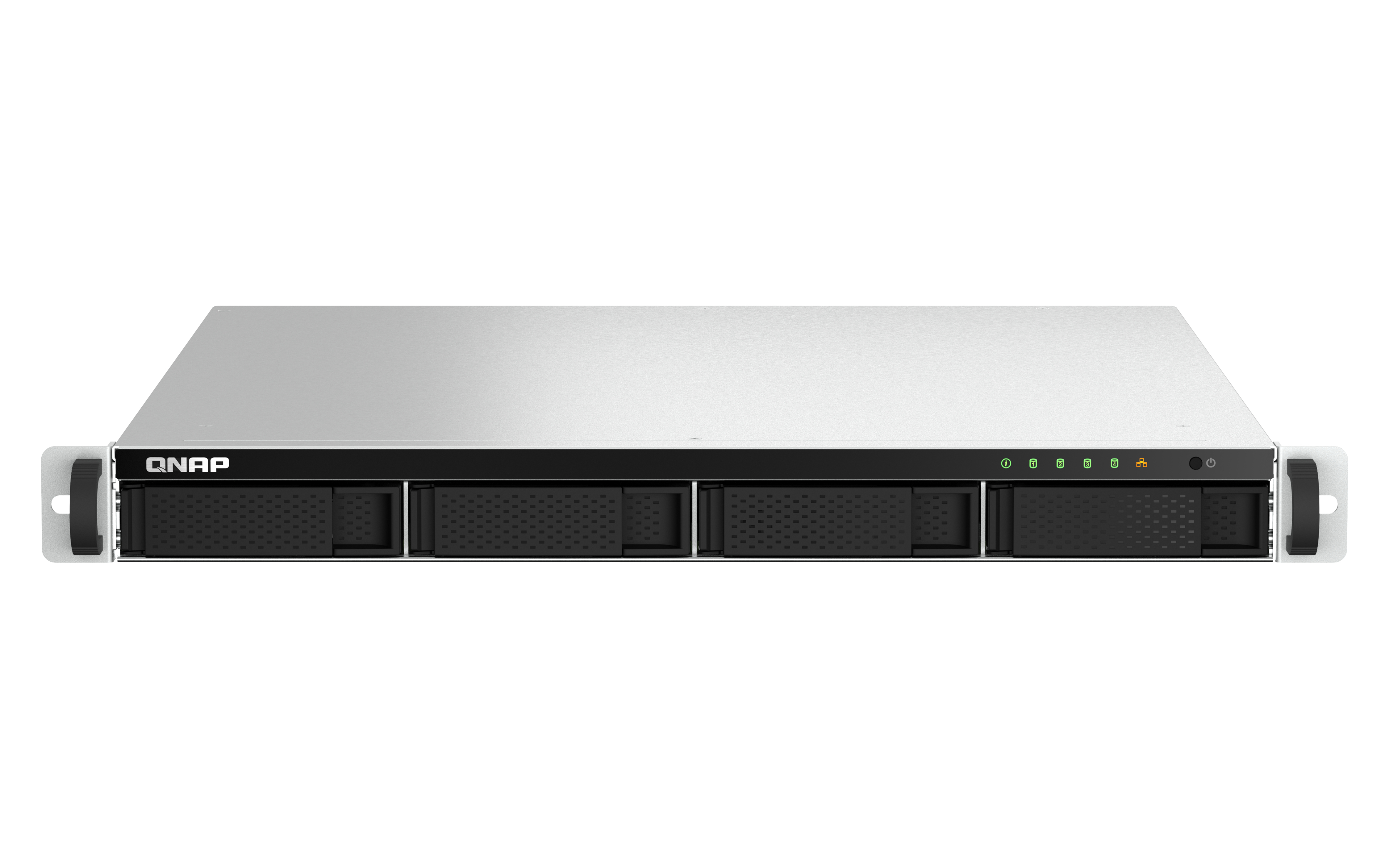 QNAP TS-464U NAS Rack (1U) Nätverksansluten (Ethernet) Svart N5095