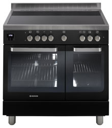 Hoover HVD9395BL Freestanding cooker Ceramic hob Black