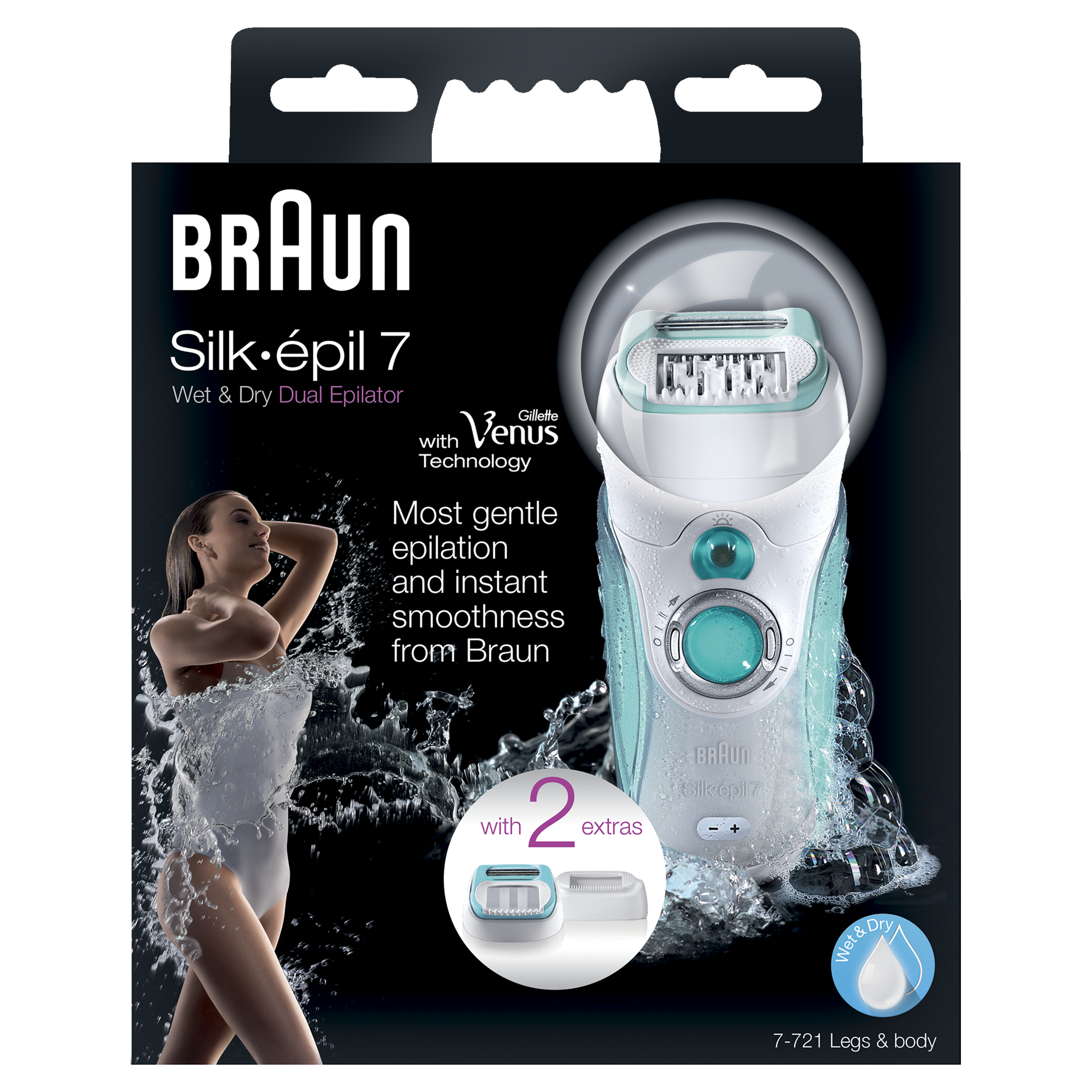Braun Silk-épil 7 Dual Epilator 7-721 – image 2