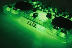 Hercules 4780839 DJ controller Magnetic tape scratcher 2 channels Green – image 4