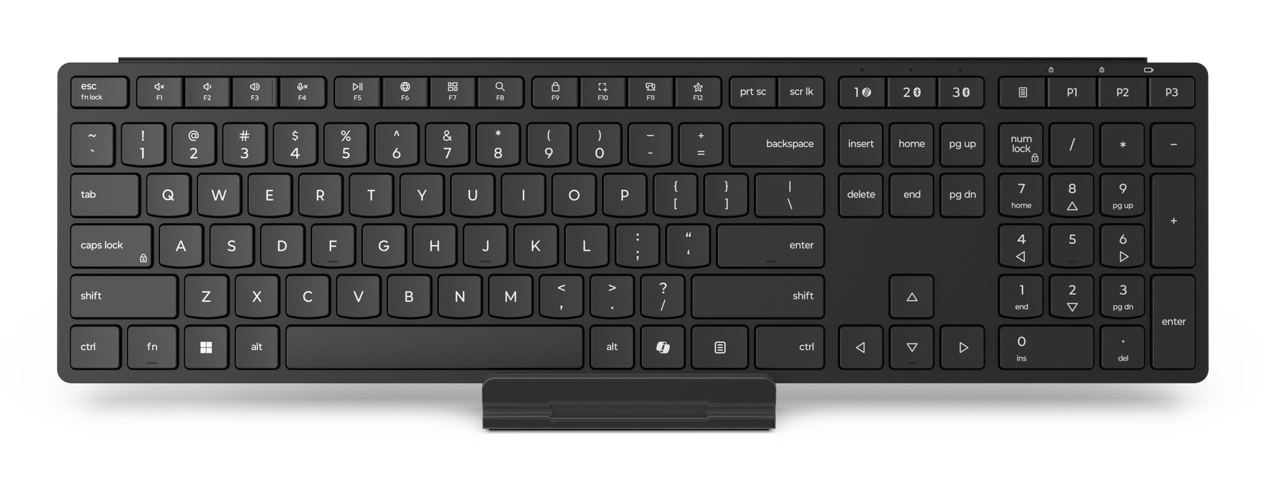 Lenovo 4Y41S04690 keyboard Home/Office RF Wireless + Bluetooth Spanish Black – image 3