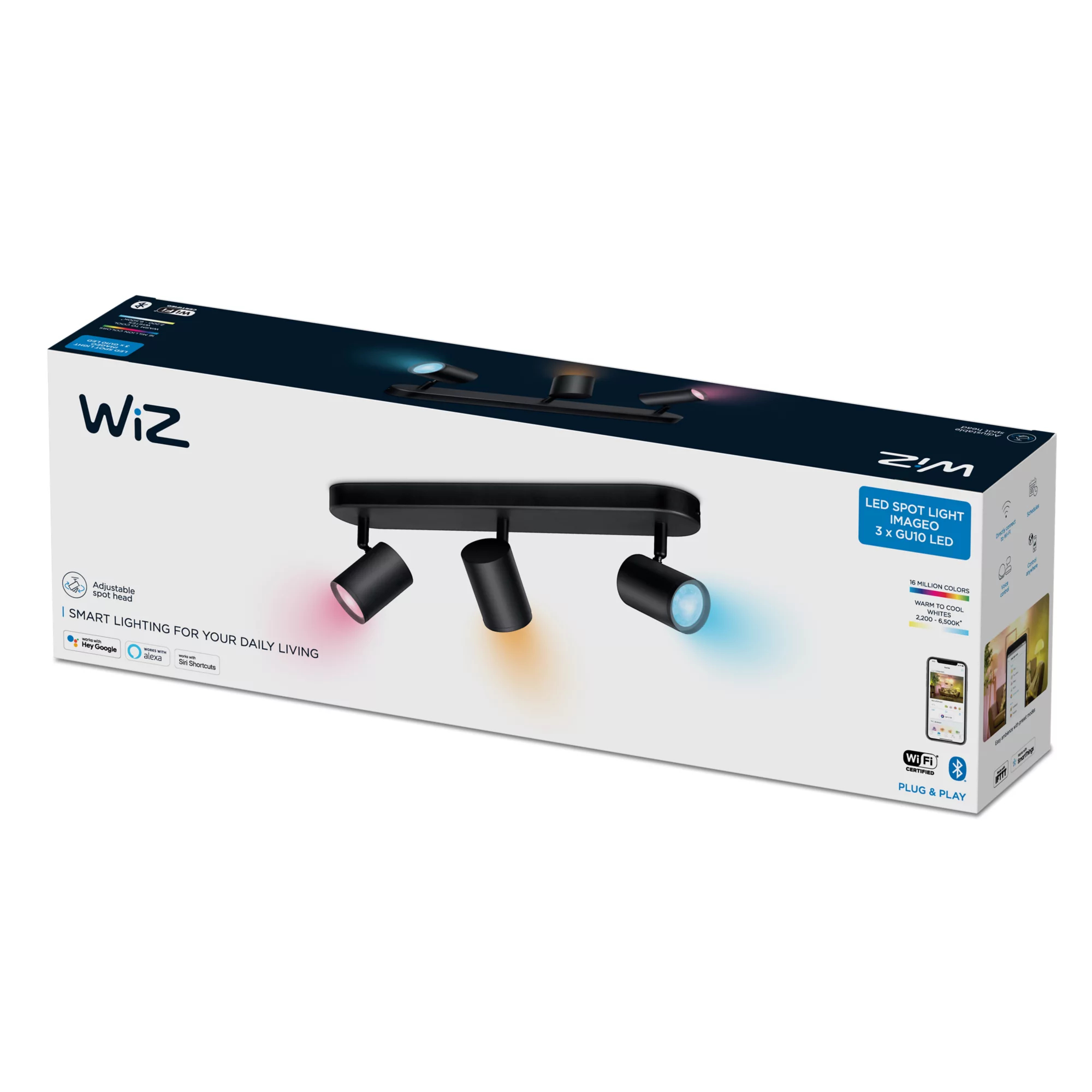 WiZ IMAGEO 3x adjustable spotlight – image 2