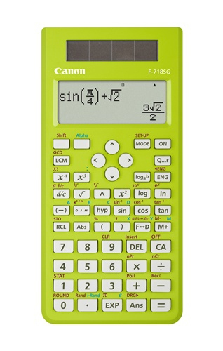 Canon F-718SG calculator Desktop Scientific Green