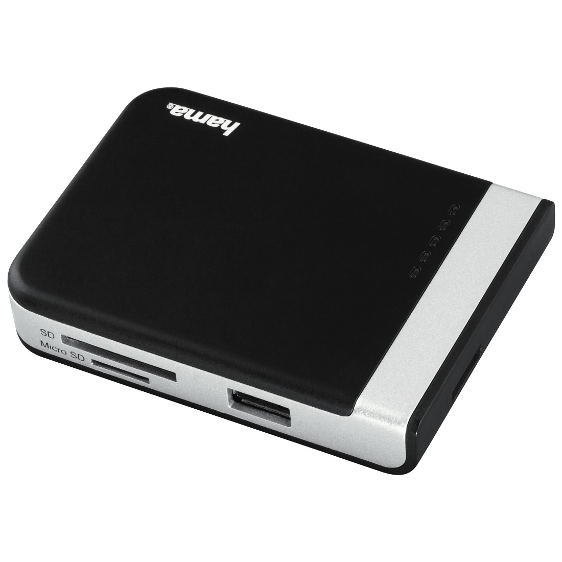 Hama 00054546 card reader USB 3.2 Gen 1 (3.1 Gen 1) Type-A/Type-C Black, Silver – image 2