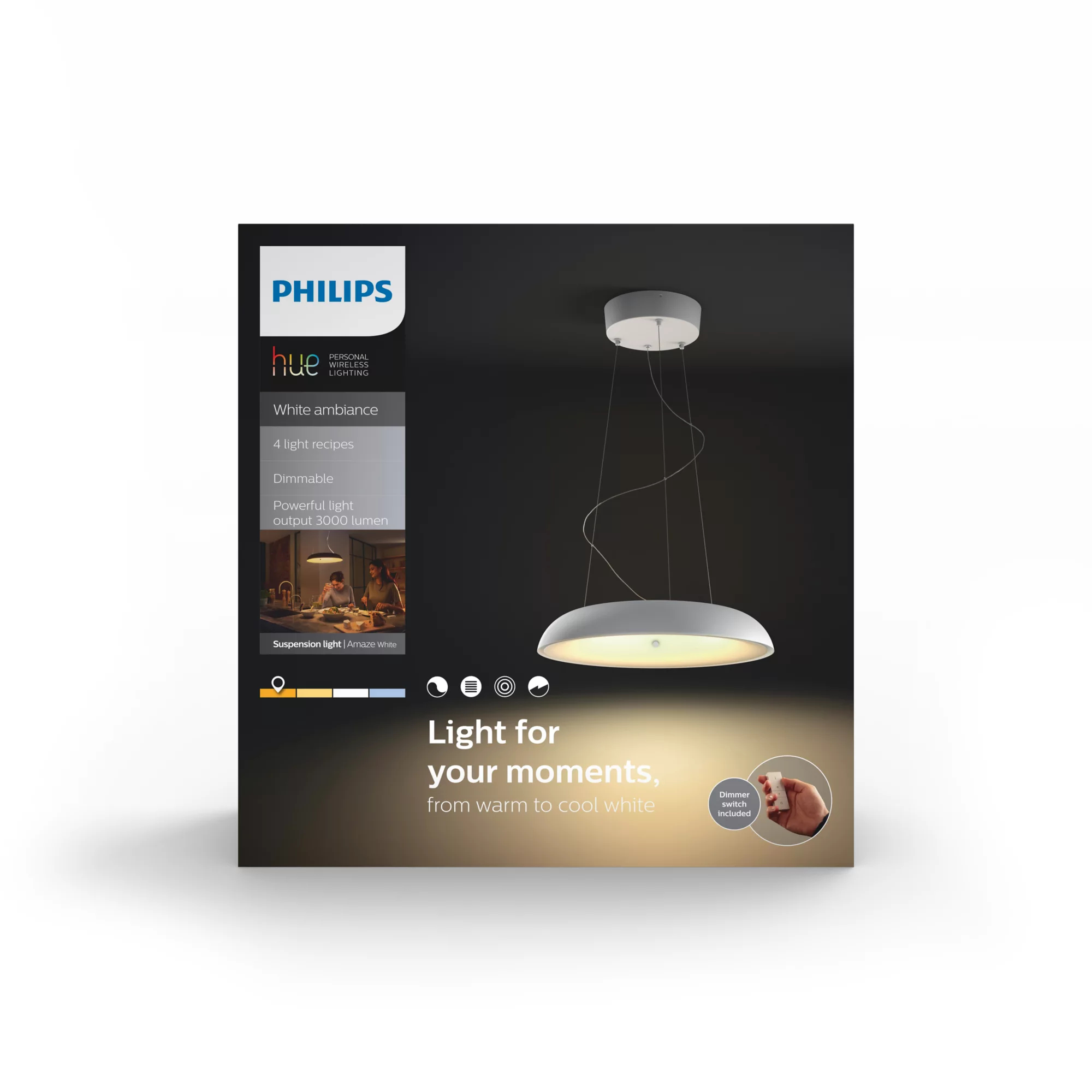 Philips by Signify Philips Hue White ambience Amaze suspension light – image 3