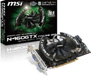 MSI GeForce GTX 460 Cyclone OC