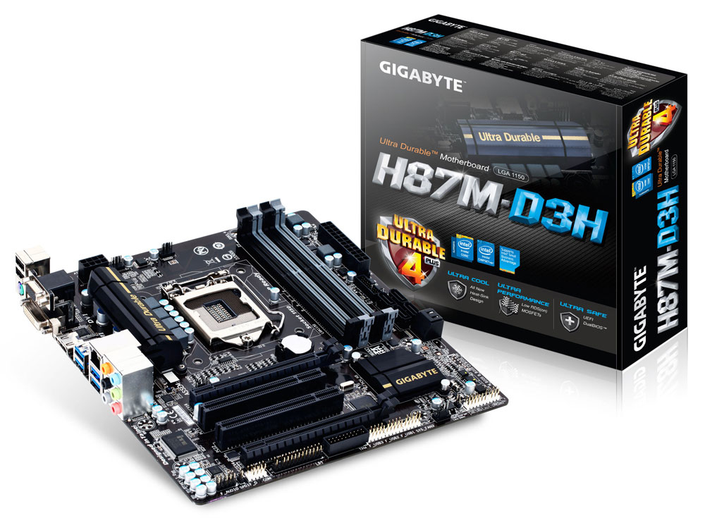 GIGABYTE GA-H87M-D3H motherboard Intel® H87 LGA 1150 (Socket H3) micro ATX – image 4