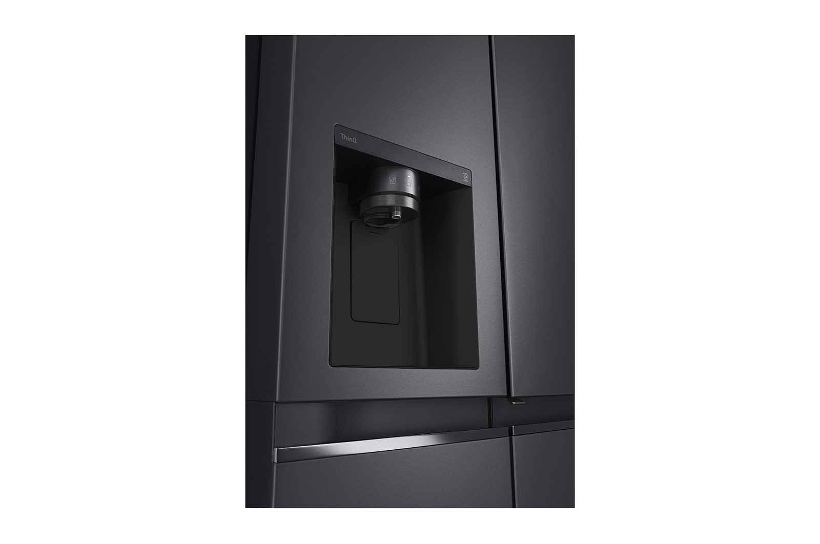 LG GSJV80MCLE side-by-side refrigerator Freestanding – image 9