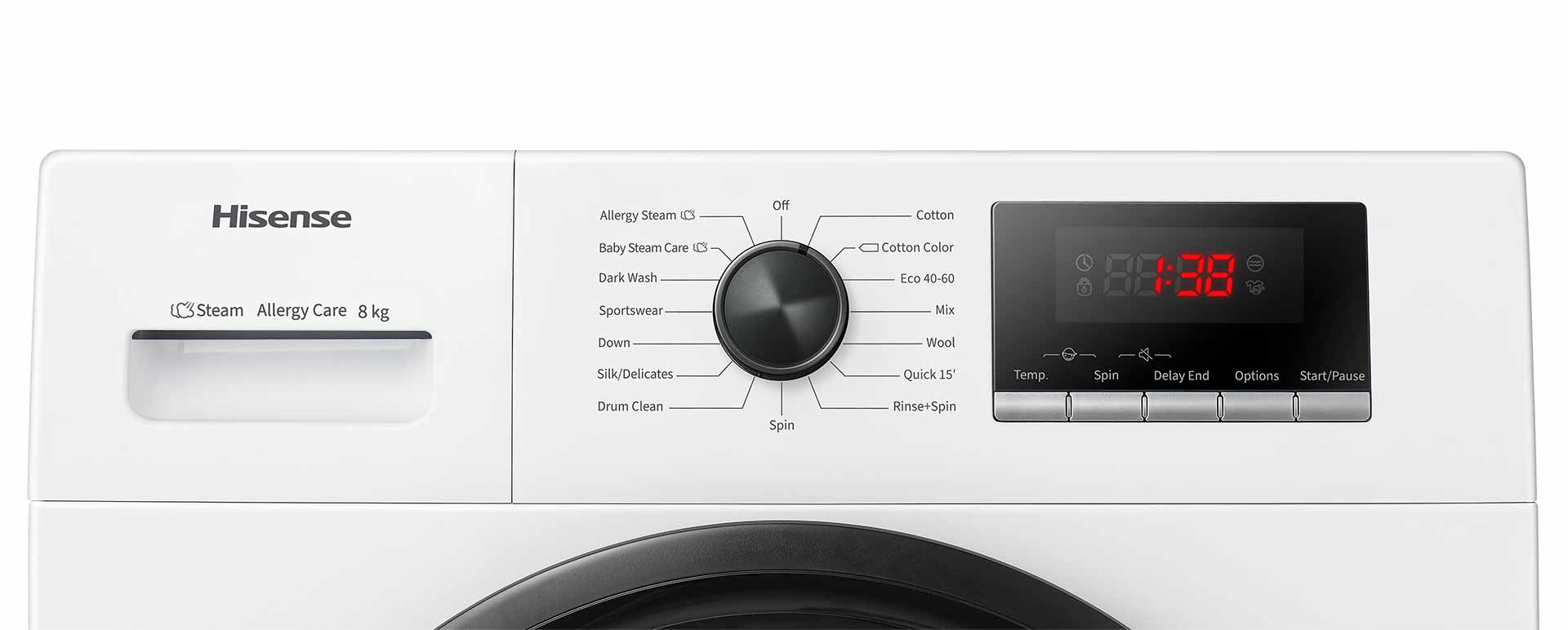 Hisense WFPV8012EM washing machine Front-load – image 6
