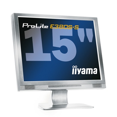 iiyama E380S-S 15" LCD 1024x768 Silver
