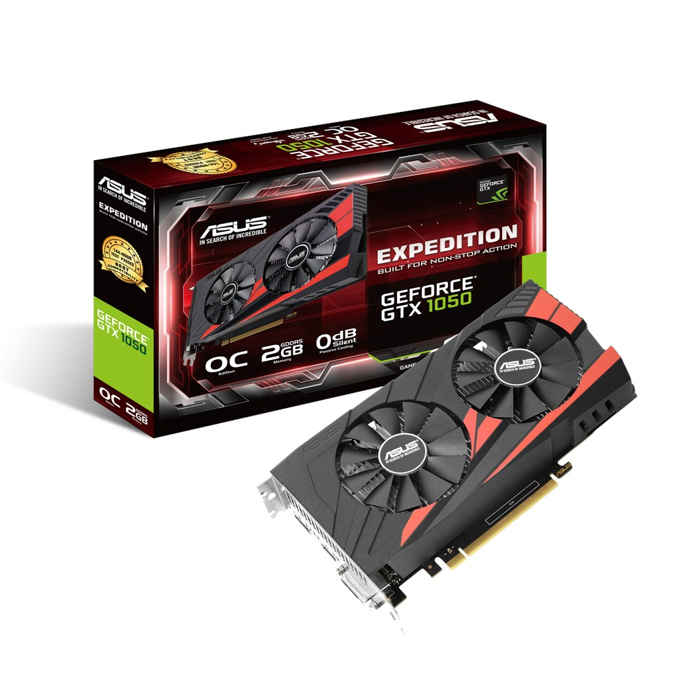 ASUS EX-GTX1050-O2G NVIDIA GeForce GTX 1050