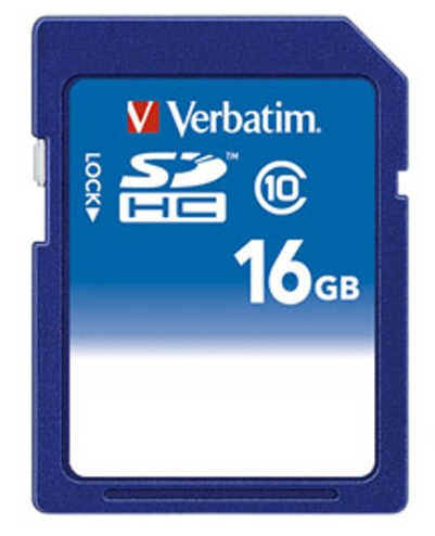 Verbatim SDHC, 16 GB