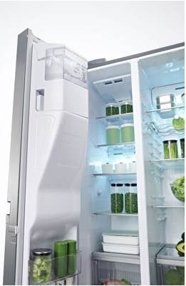 LG GSL545SWYZ side-by-side refrigerator Freestanding White – image 4