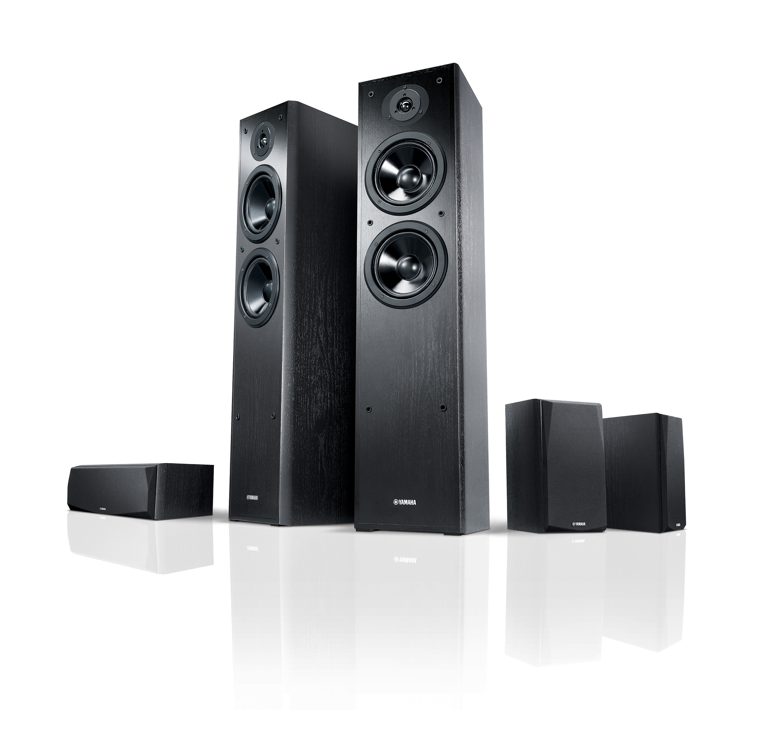 Yamaha NS-P51 speaker set Home theatre Black 3.0 channels 2-way 50 W image 2