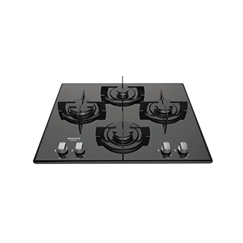 Hotpoint FRDD642/HA(BK) hob Black Built-in Gas 4 zone(s)
