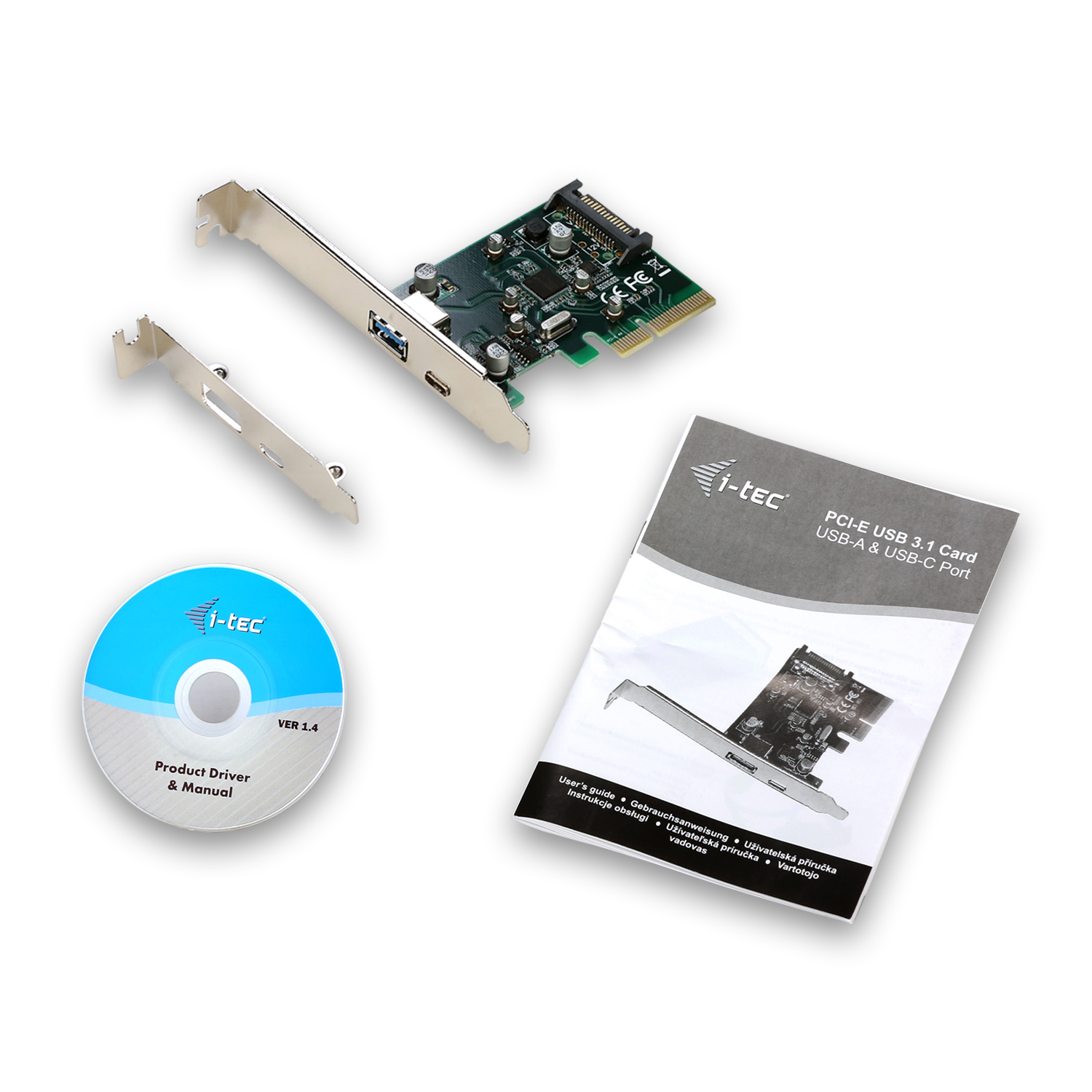 i-tec PCI-E USB 3.1 Gen.2 10 Gbps Card – image 5
