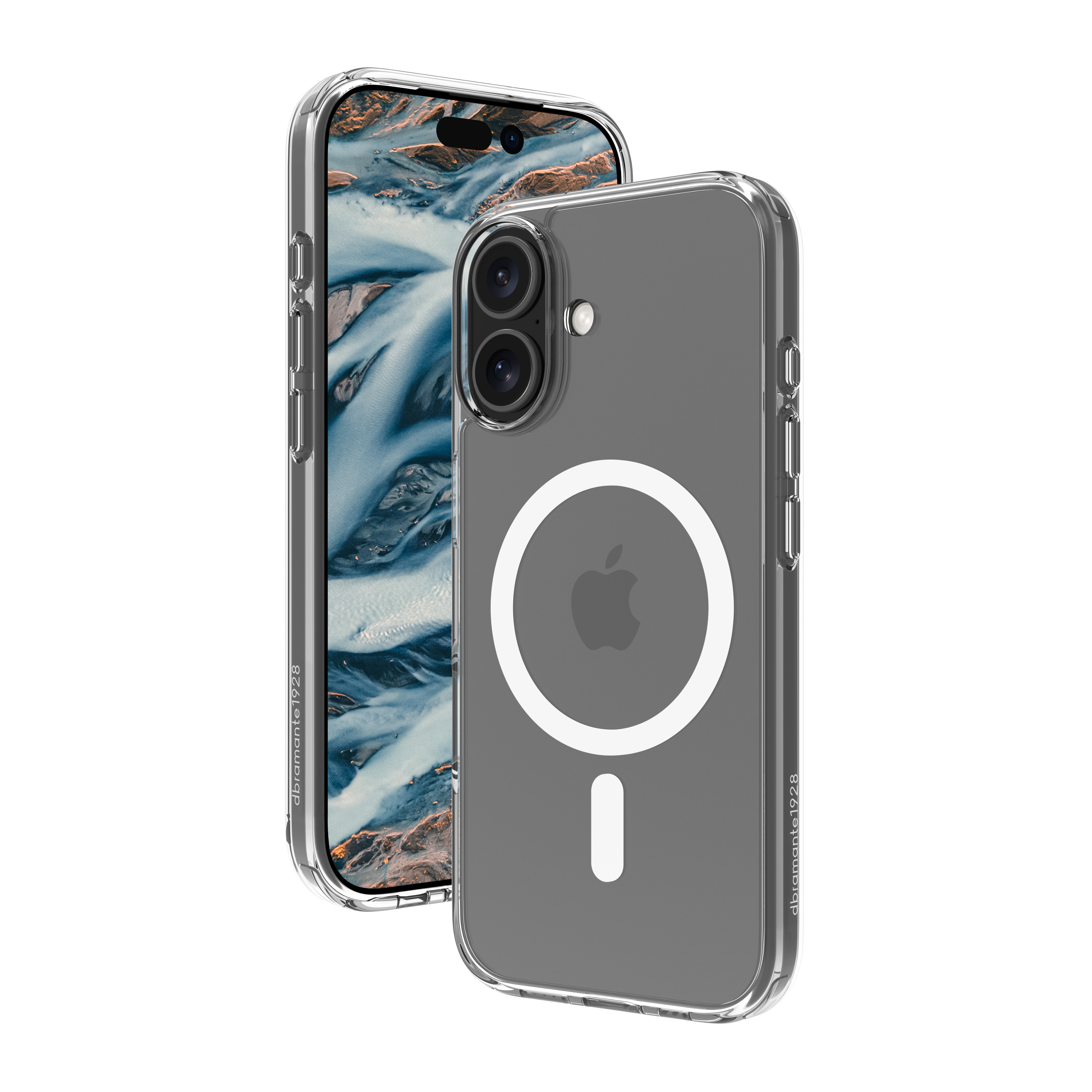 dbramante1928 Iceland Pro - Back cover for mobile phone - MagSafe compatibility - plastic - clear - for Apple iPhone 17