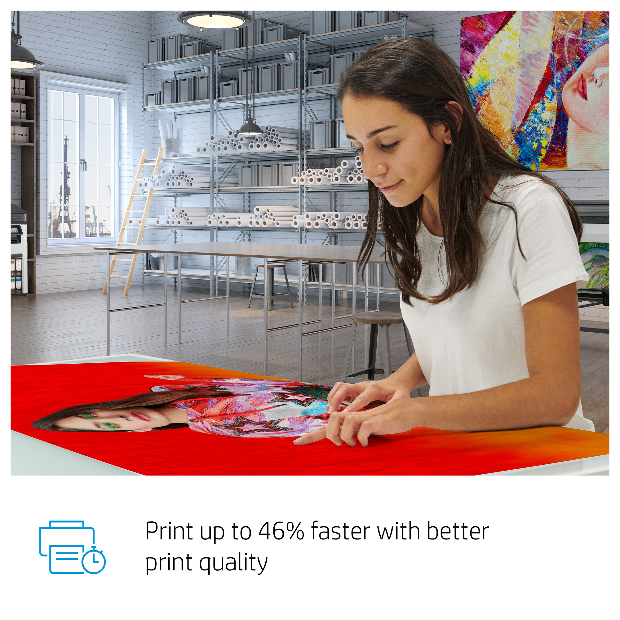 HP DesignJet Z9+ Pro 64-in Printer – image 5