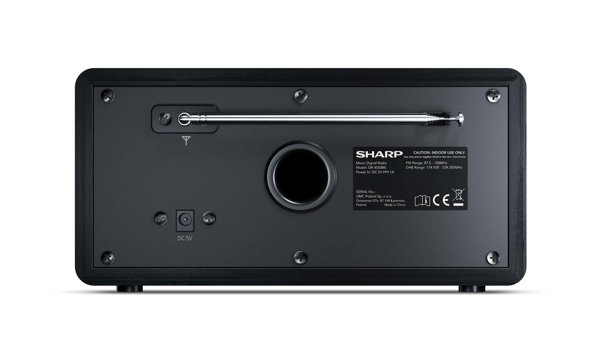 Sharp DR-450 Digital Radio - Black – image 4
