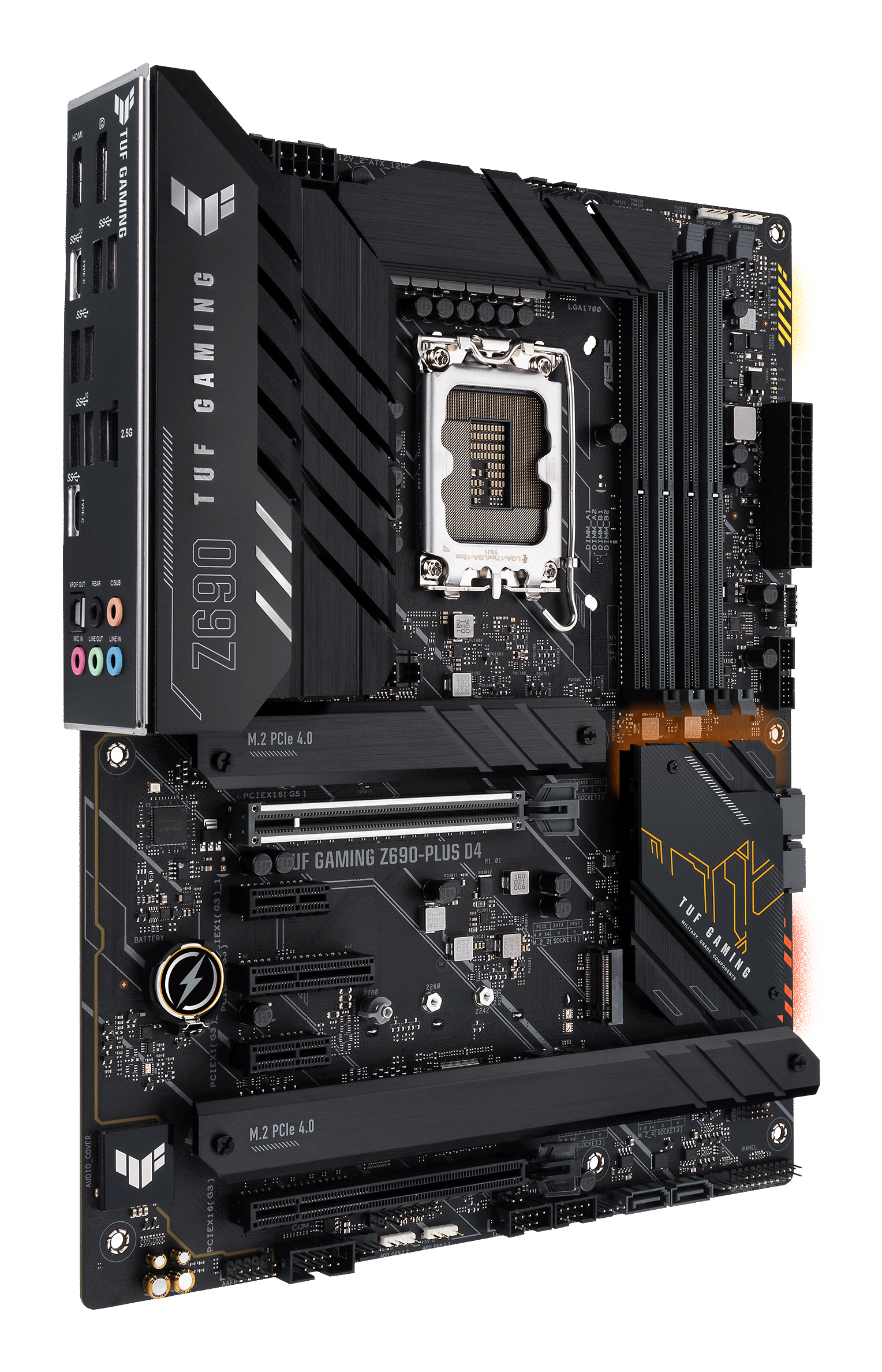 ASUS TUF GAMING Z690-PLUS D4 Intel Z690 LGA 1700 ATX image 3