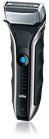 Braun 570s-4 Foil shaver Trimmer Black, Stainless steel