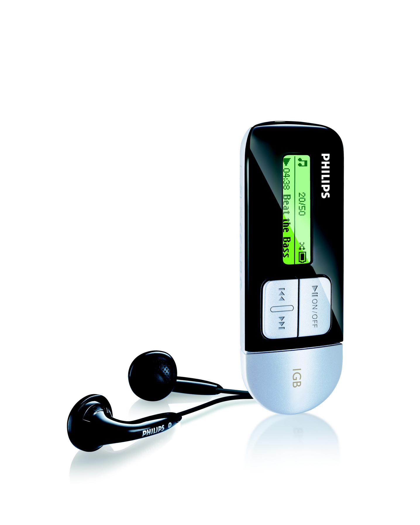 Philips SA1215 1GB* Flash audio player