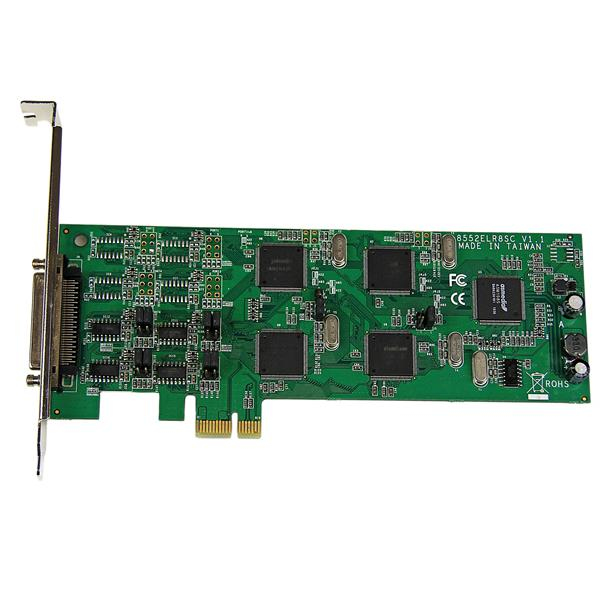 StarTech.com 8 Port PCI Express (PCIe) RS-232/422/485 Serial Card - 4 x RS232 4 x RS422 / RS485 – image 3