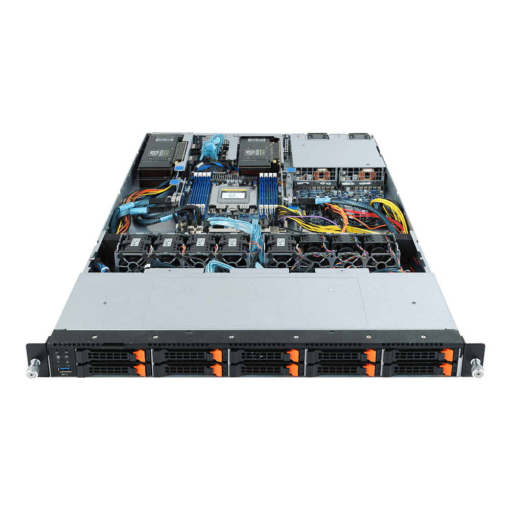 GIGABYTE R162-Z10 server barebone Socket SP3 Rack (1U) – image 3