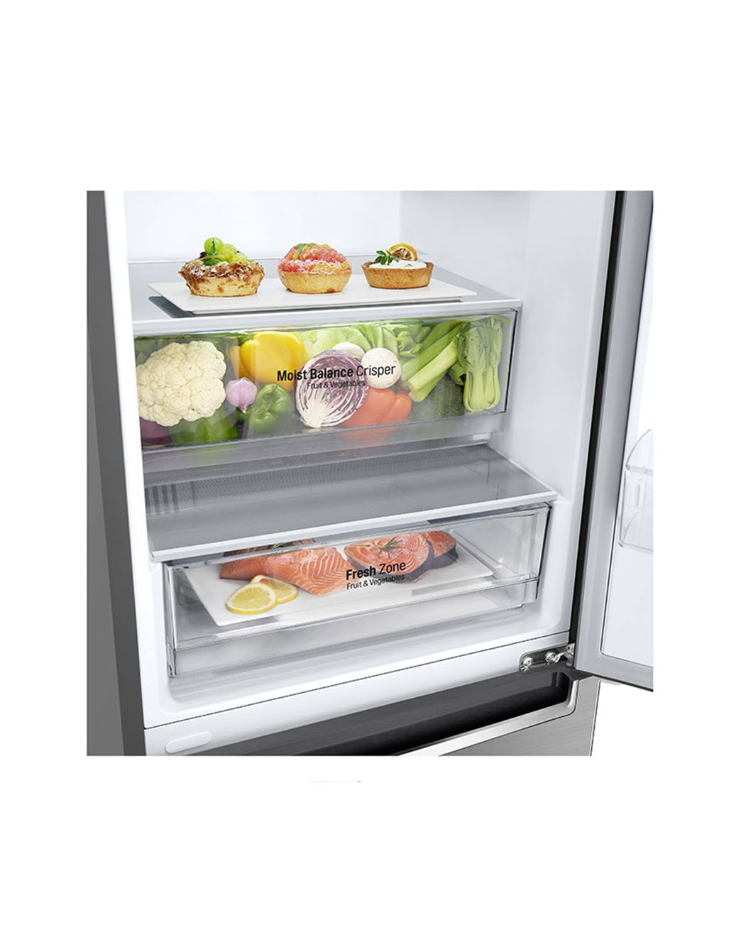 LG GBF61PZJEN fridge-freezer Freestanding – image 4