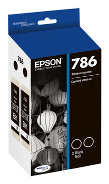 Epson C13T786120-D2 ink cartridge 2 pc(s) Original Standard Yield Black